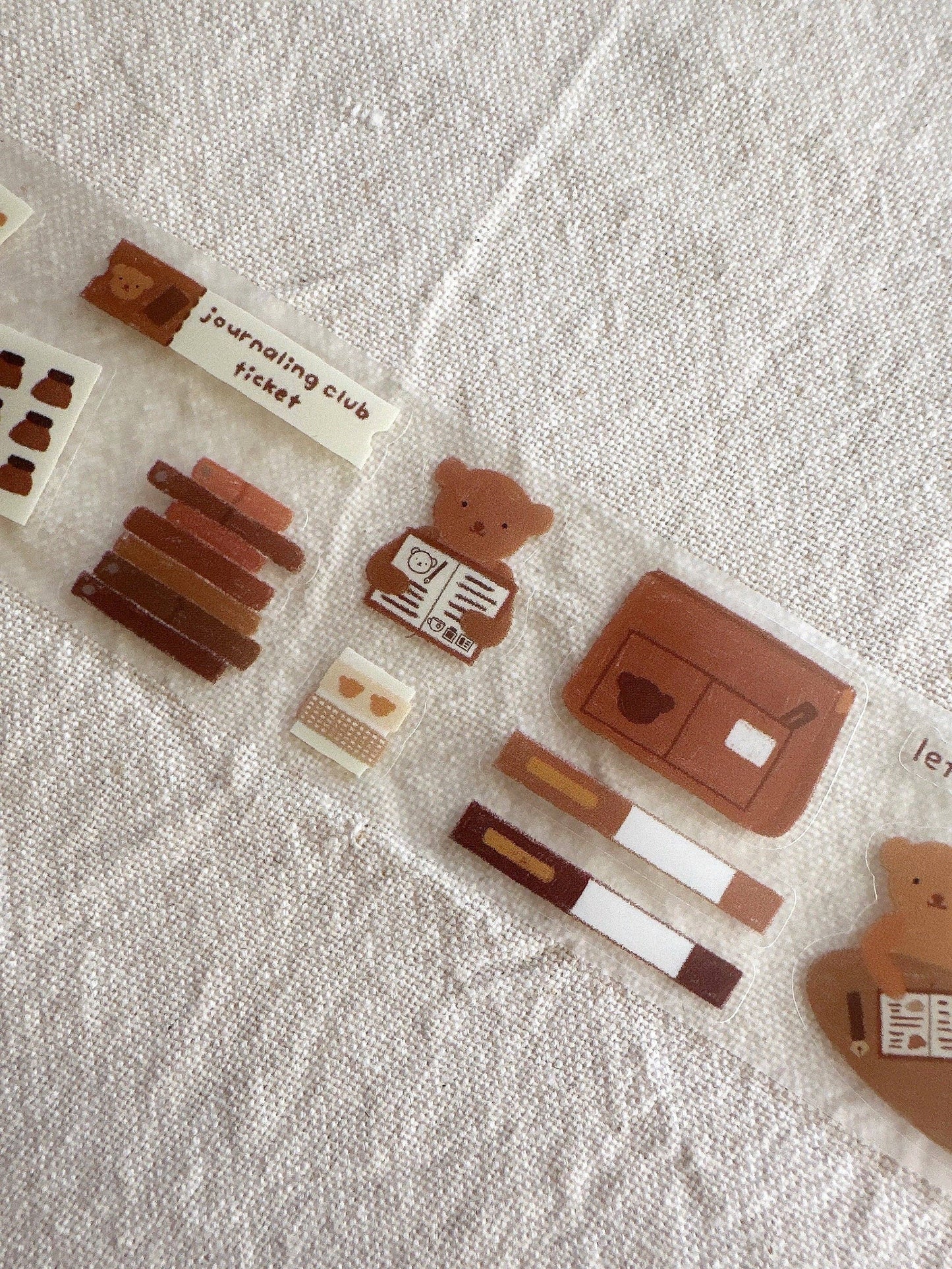 Bloom Paper Studio - Kiss Cut PET Tape - Let's Journal Together