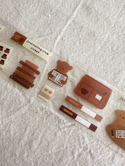 Bloom Paper Studio - Kiss Cut PET Tape - Let's Journal Together