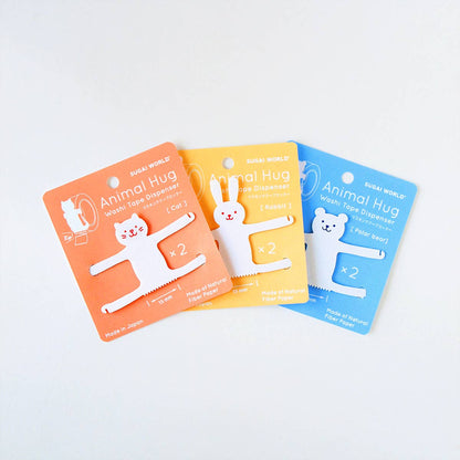 SUGAI WORLD - Animal Hug Washi Tape Dispenser