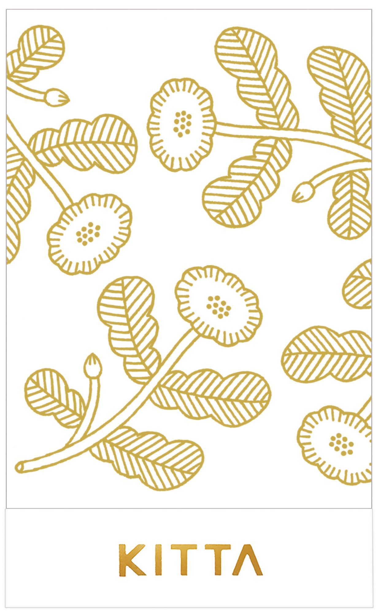 KITTA Washi Tape - Gold Foil - Brightness