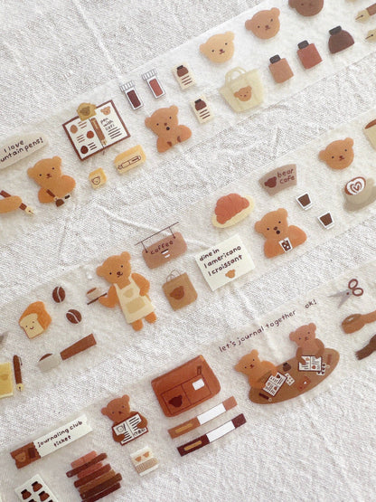 Bloom Paper Studio - Kiss Cut PET Tape - Let's Journal Together