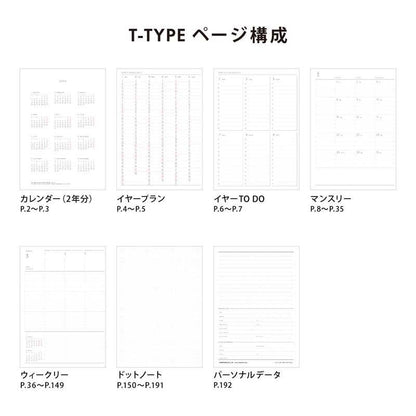 Hightide 2026 Nähe Weekly Planner - B6