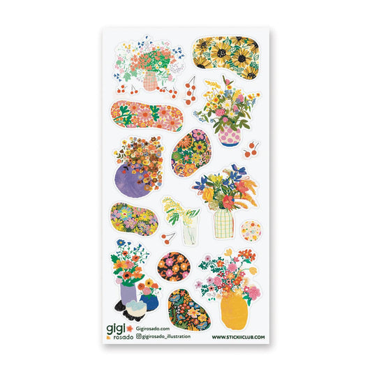 STICKII - Sticker Sheet - Floral Paradise