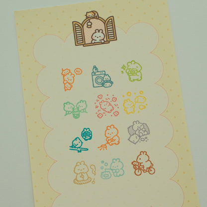 2jingis2jing - Ordinary Days Rubber Stamp - Vol.2