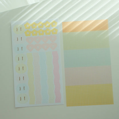 2jingis2jing - 2027 Illustrated 365-Day A2 Wall Calendar & Sticker Pack