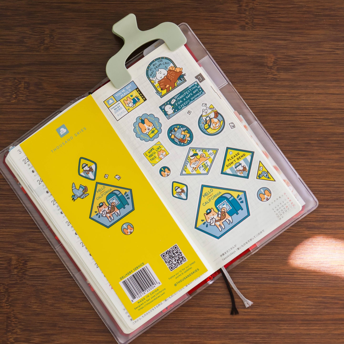 Thousand Skies - Sticker Sheet - Delivery Service
