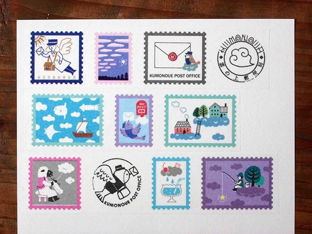Kyupodo - Cloud Post Office Washi Tape - 100 Views Above the Clouds Part 1