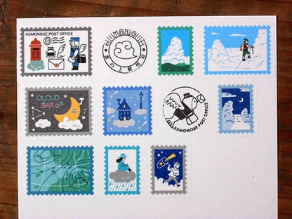 Kyupodo - Cloud Post Office Washi Tape - 100 Views Above the Clouds Part 2