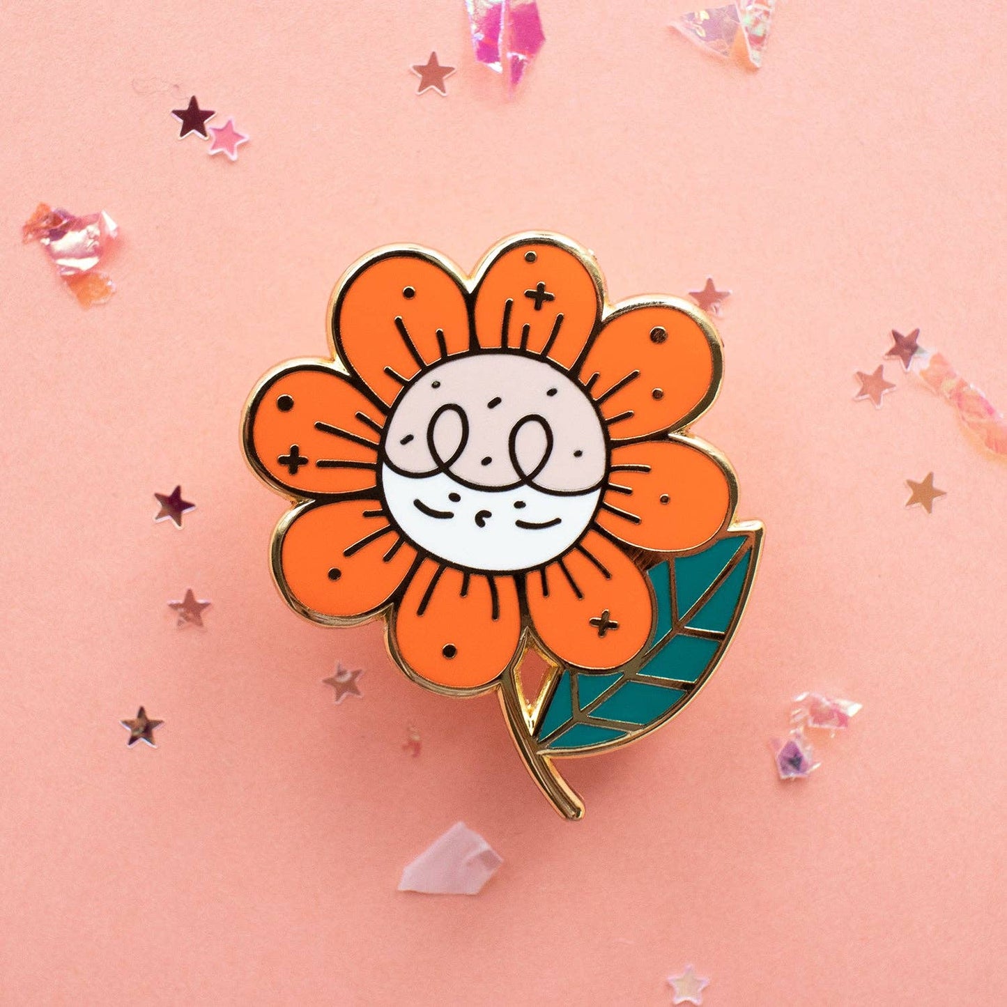 Lovesoup Enamel Pin - Flower Pepper