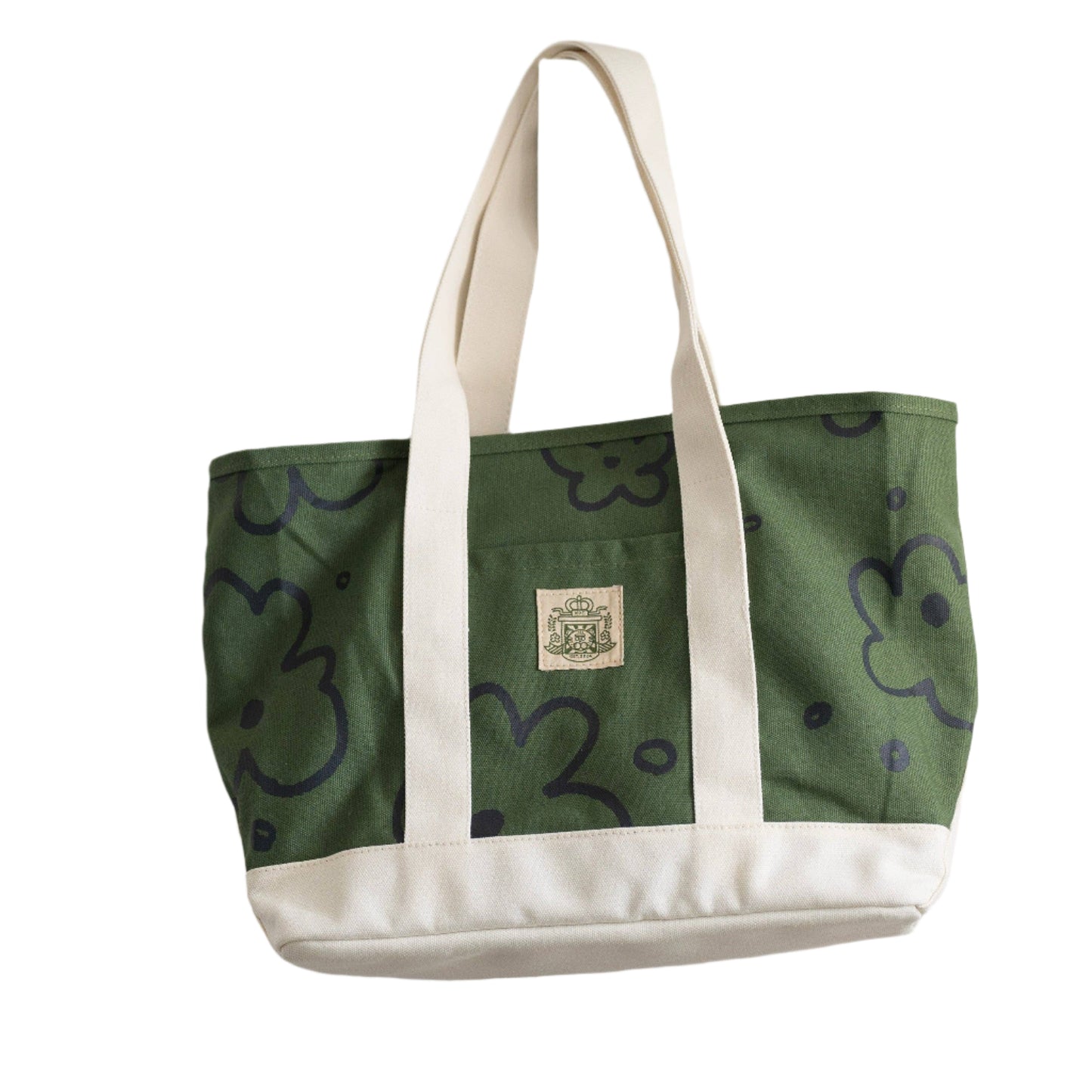Kayan Pepper Co. - Flower Super Heavyweight Tote - Green