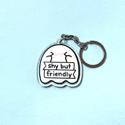Chibird - Shy but Friendly Ghost Charm
