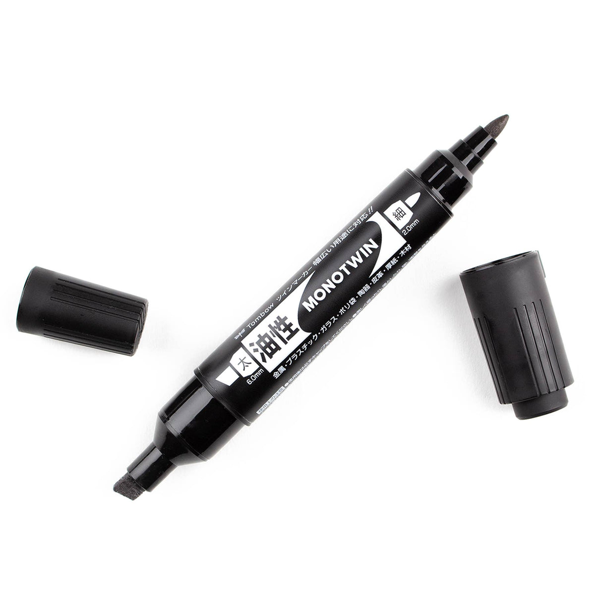 Tombow MONO Twin Bold Permanent Marker - Black