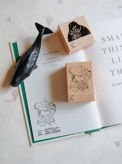 Justine Gilbuena - Rubber Stamp - Bookish Mouse