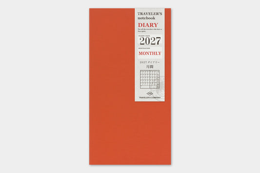 TRAVELER's Regular Size Refill - 2027 Monthly