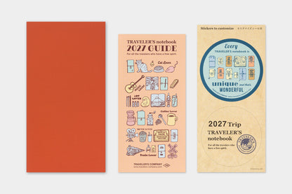 TRAVELER's Regular Size Refill - 2027 Monthly