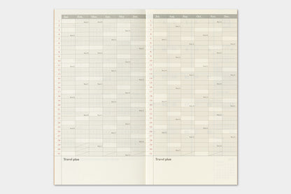 TRAVELER's Regular Size Refill - 2027 Monthly