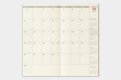 TRAVELER's Regular Size Refill - 2027 Monthly