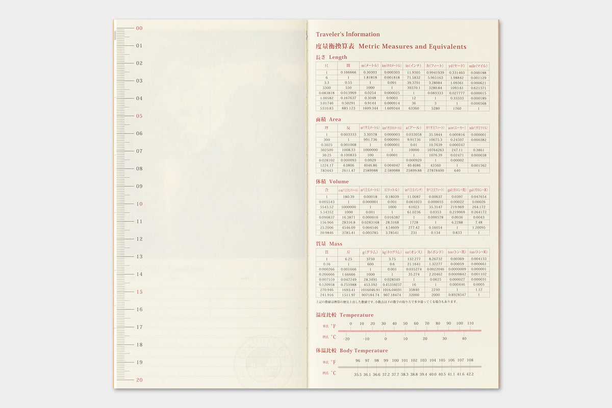 TRAVELER's Regular Size Refill - 2027 Monthly