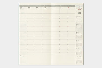TRAVELER's Regular Size Refill - 2027 Weekly Vertical