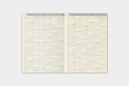 TRAVELER's Passport Size Refill - 2027 Monthly