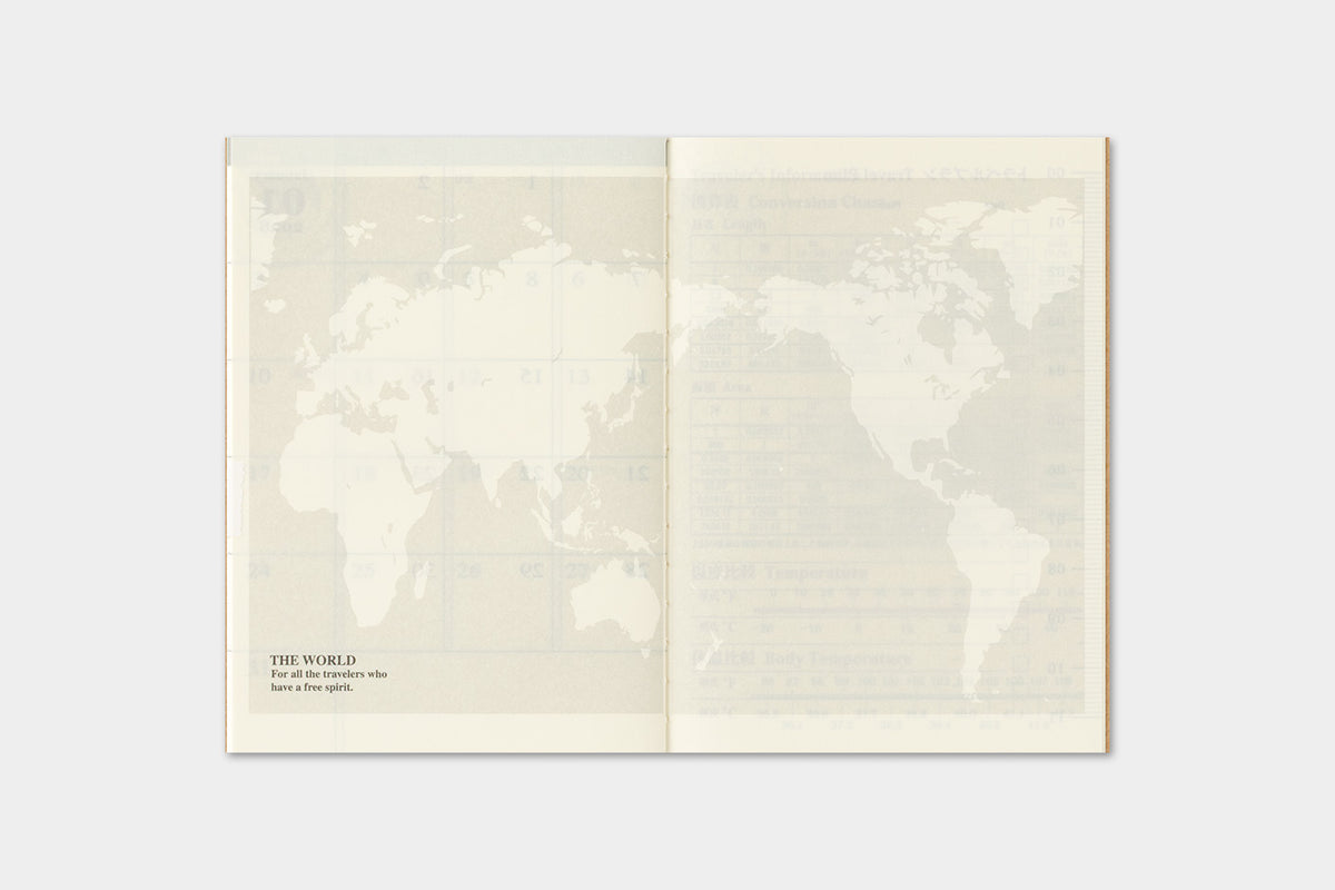 TRAVELER's Passport Size Refill - 2027 Monthly