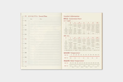 TRAVELER's Passport Size Refill - 2027 Monthly