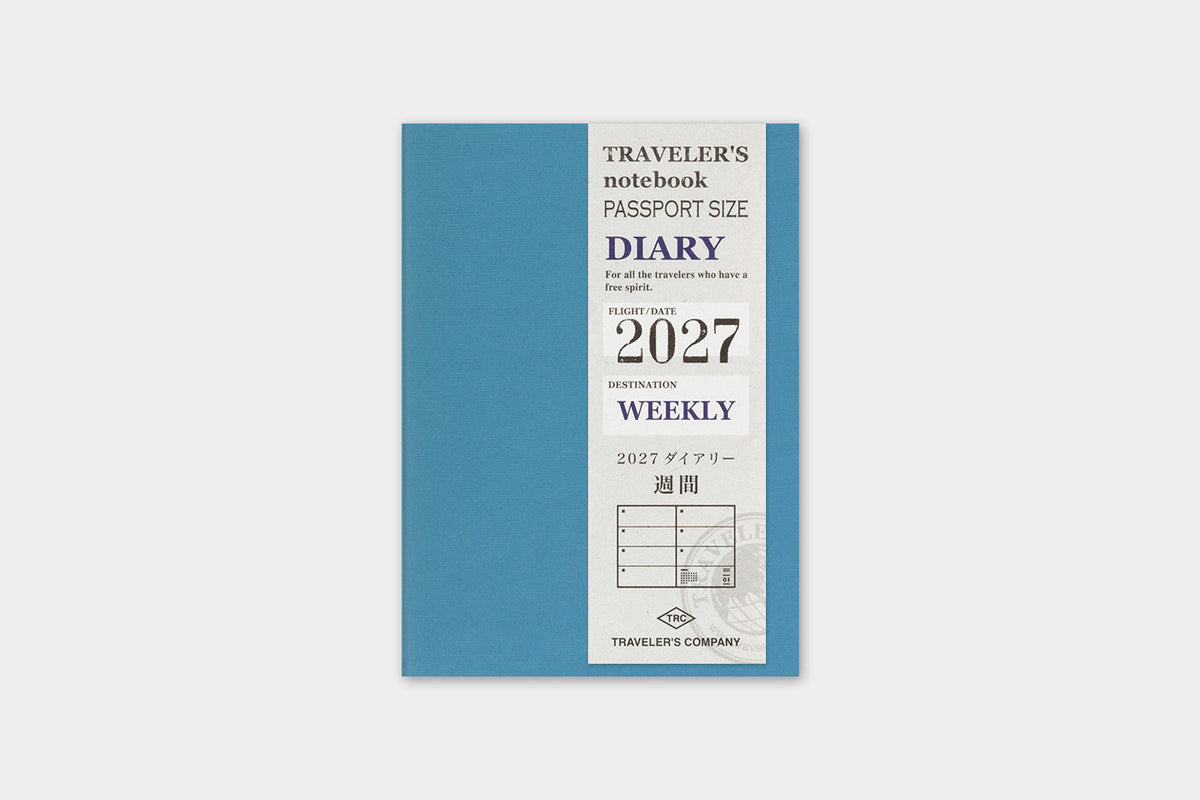 TRAVELER's Passport Size Refill - 2027 Weekly
