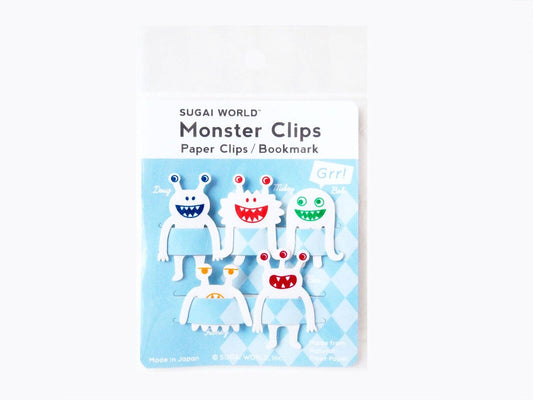 SUGAI WORLD - Monster Clips - White