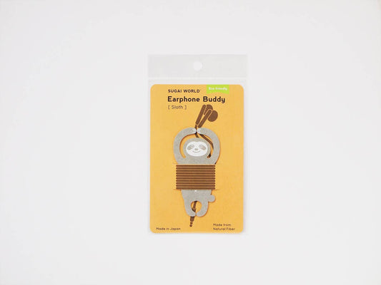 SUGAI WORLD - Earphone Buddy Cable Holder - Sloth