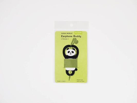 SUGAI WORLD - Earphone Buddy Cable Holder - Panda
