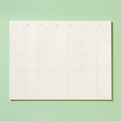 Shorthand Press - Calendar Notepad