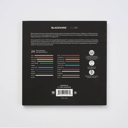 Blackwing Colors Pencils (Set of 24)