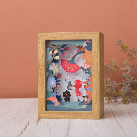 Tiny Kikimo - When the Flower Blooms Shadow Box - Small