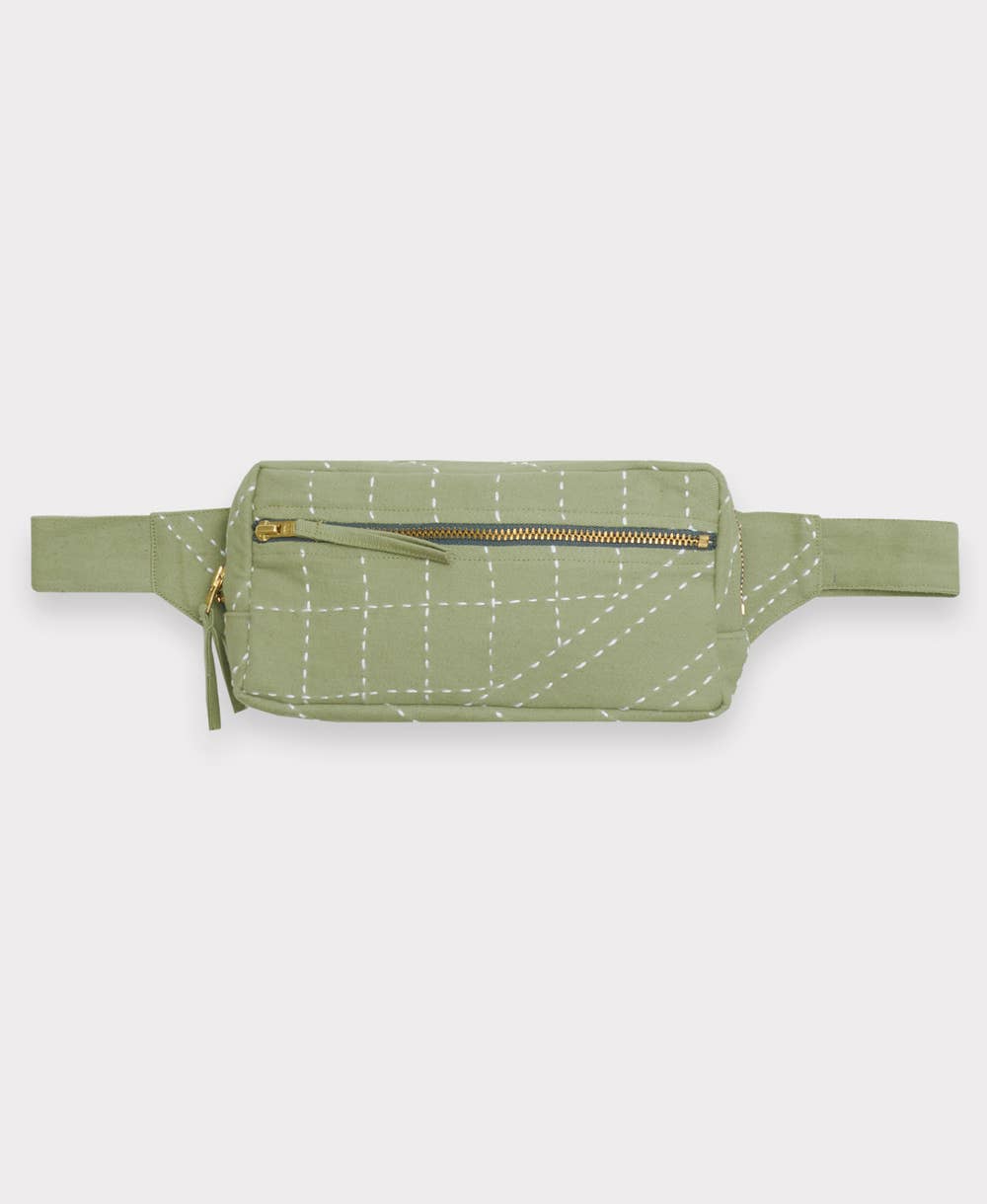 Anchal - Kantha Crossbody Belt Bag