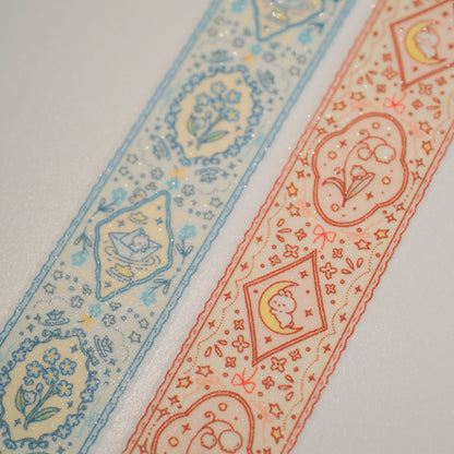 2jingis2jing - Glitter Washi Tape - Whispers of Lily of the Valley