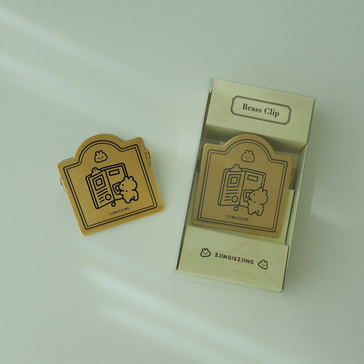 2jingis2jing - Bunnie Brass Clip