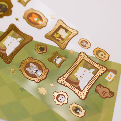 Thousand Skies - Sticker Sheet - Meowster Piece