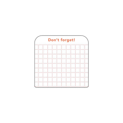 DAIGO - Isshoni. Things To Do Sticky Notes - Small - Red