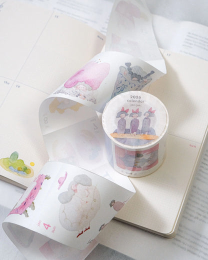 dodolulu - 2026 365-Day Washi Tape Calendar