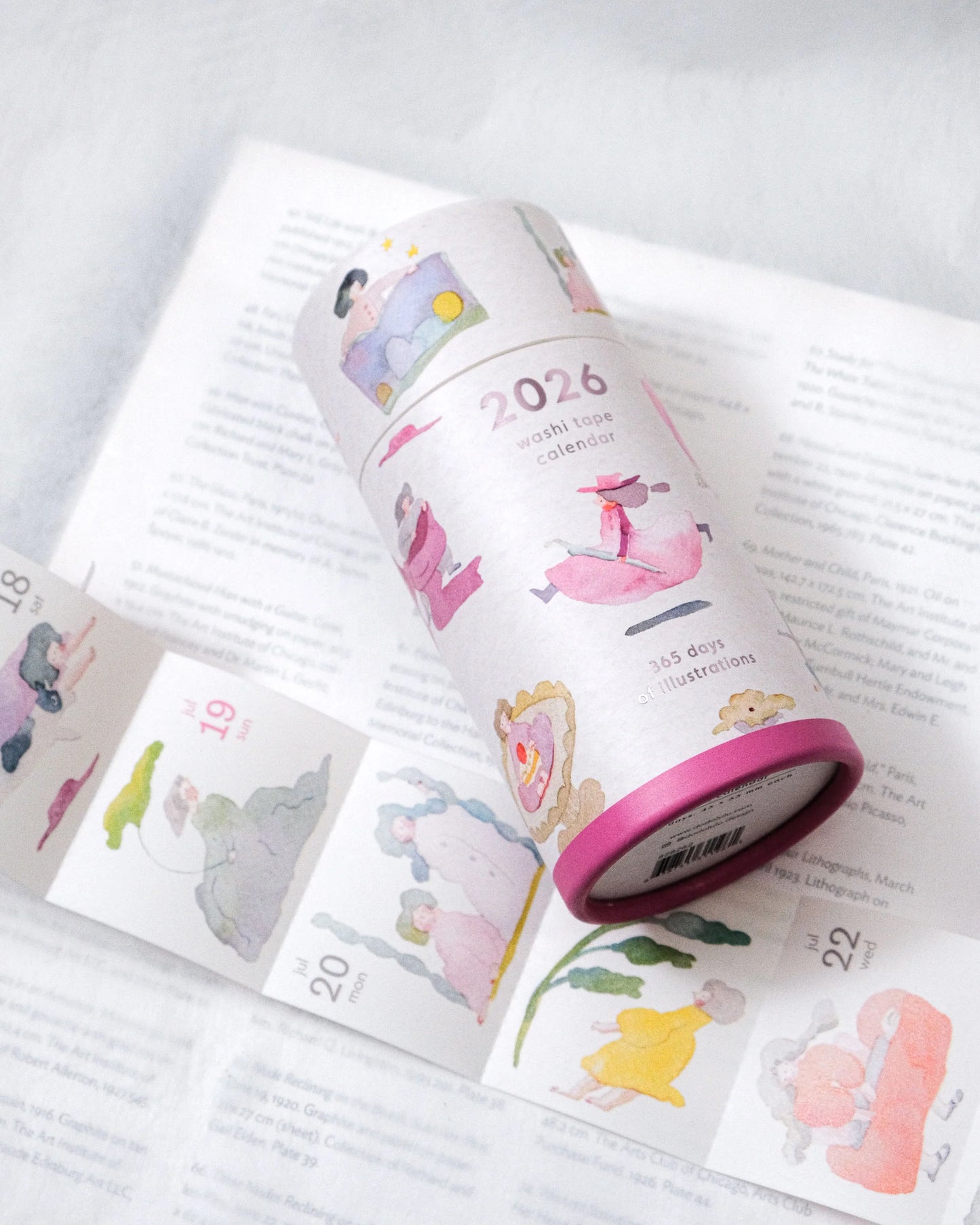 dodolulu - 2026 365-Day Washi Tape Calendar