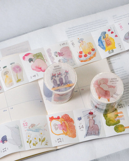 dodolulu - 2026 365-Day Washi Tape Calendar