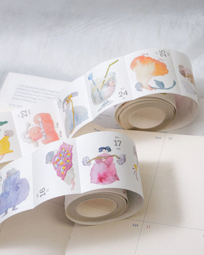 dodolulu - 2026 365-Day Washi Tape Calendar