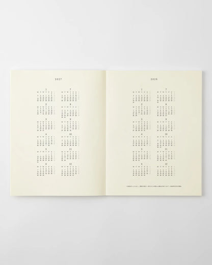 MD 2027 Notebook Diary Slim - A4 Variant