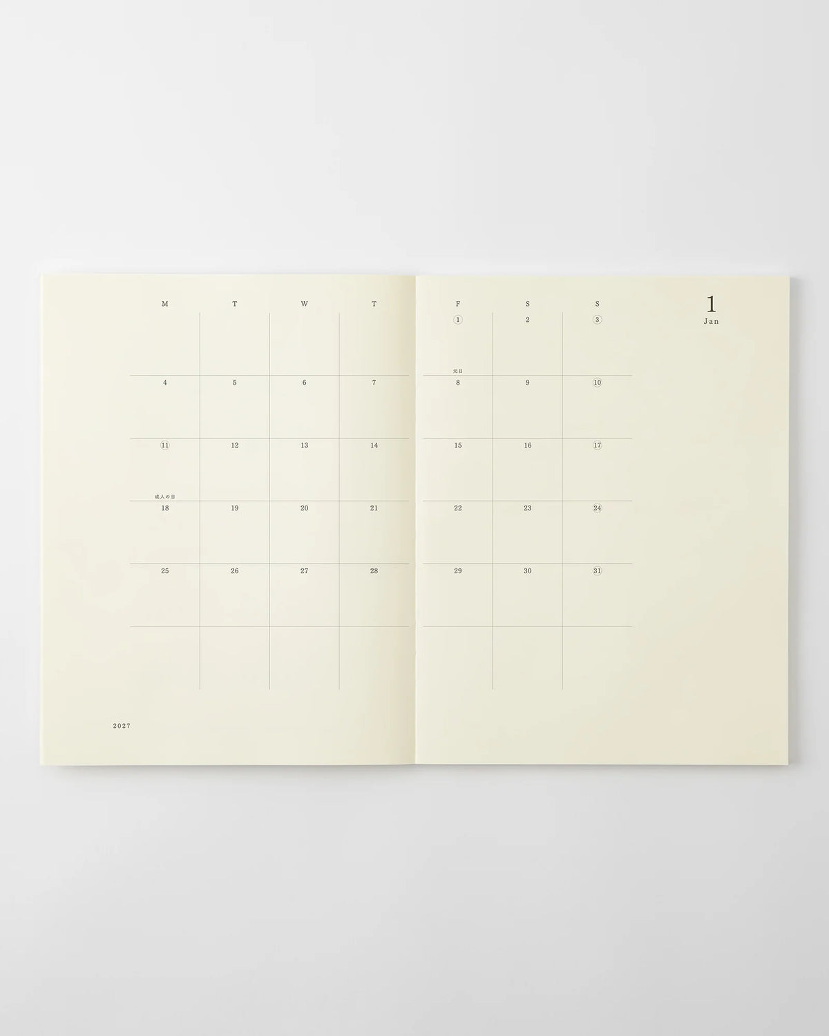 MD 2027 Notebook Diary Slim - A4 Variant