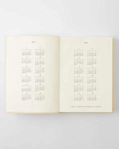MD 2027 Notebook Diary 1 Day 1 Page - A5