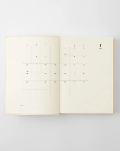 MD 2027 Notebook Diary 1 Day 1 Page - A5
