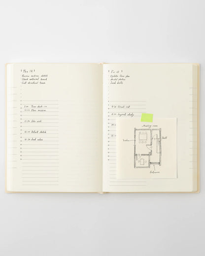MD 2027 Notebook Diary 1 Day 1 Page - A5