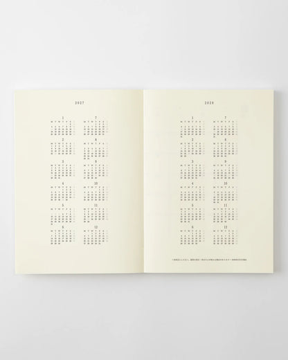 MD 2027 Notebook Diary - A5