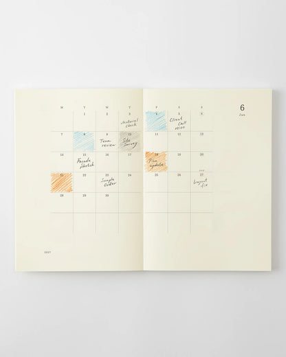 MD 2027 Notebook Diary - A5