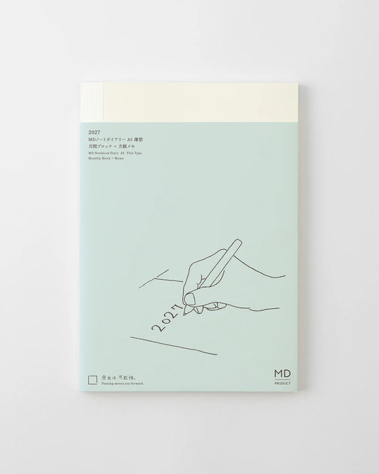 MD 2027 Notebook Diary Slim - A5